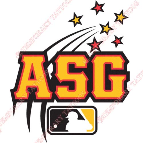 MLB All Star Game Customize Temporary Tattoos Stickers NO.1287